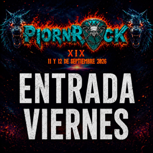 Entrada Viernes Piorno Rock